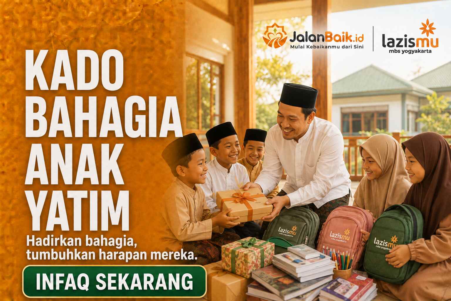 Hadirkan Senyum, Tumbuhkan Harapan